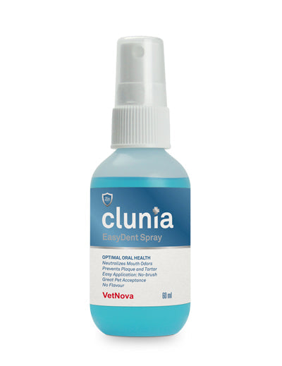 🦷 VETNOVA CLUNIA® EasyDent Spray – Higiene Bucal Fácil y Eficaz para Perros y Gatos 🐶🐱✨