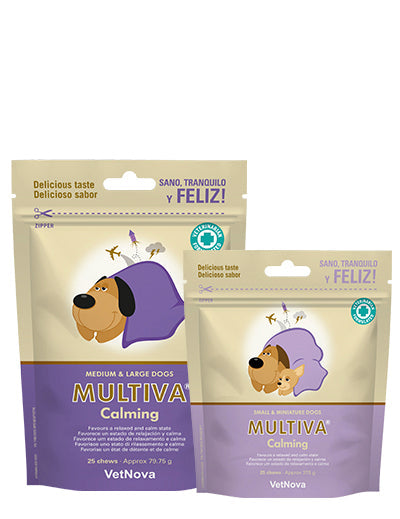 🐾 MULTIVA® Calming – Relajación natural para gatos y perros