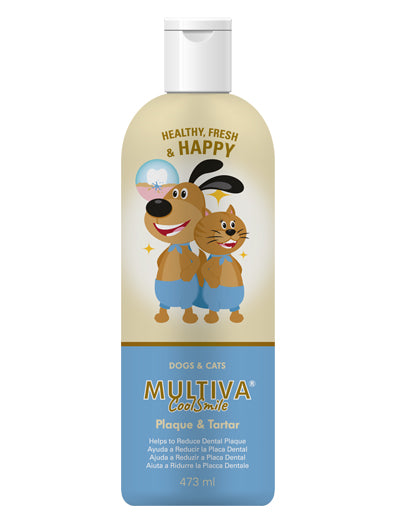 🐾 MULTIVA® CoolSmile Pro White – Sonrisa saludable y aliento fresco para perros y gatos