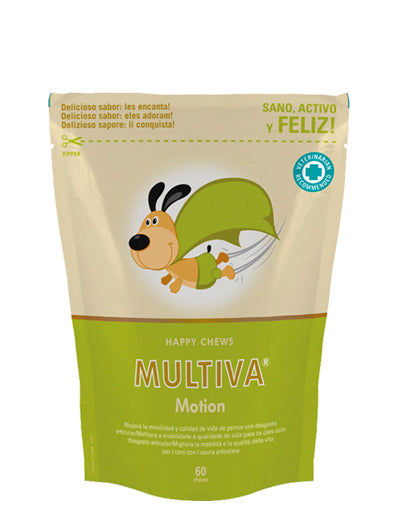 🦴 MULTIVA® Motion – Mantenimiento articular natural para perros activos y mayores