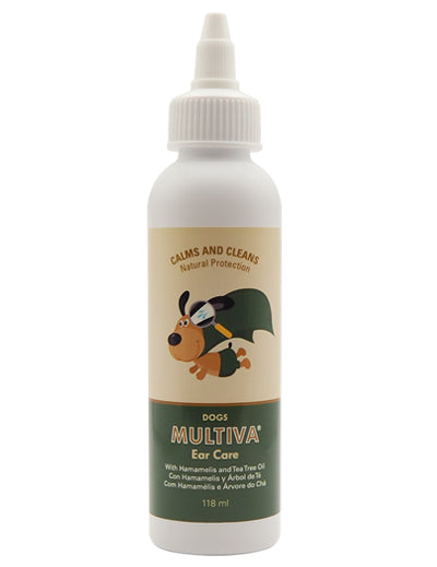 🐾 MULTIVA® Ear Care – Higiene auricular suave y efectiva para perros