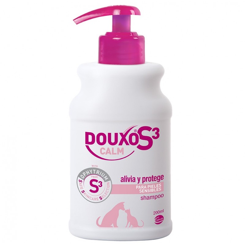 🧴 Douxo S3 Calm Champú – Higiene suave para pieles sensibles en perros y gatos