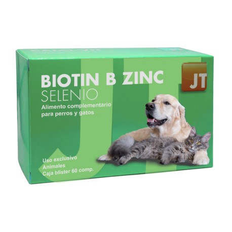 JT- BIOTIN B ZINC SELENIO 60 COMPRIMIDOS JTPHARMA