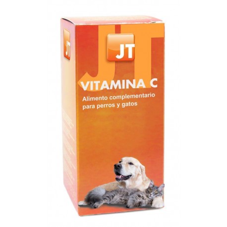 🐾 Vitamina C JTPharma – Refuerzo antioxidante e inmunológico para perros y gatos