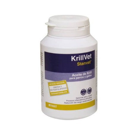 🦴 KrillVet® – Aceite puro de krill para el bienestar integral de perros y gatos