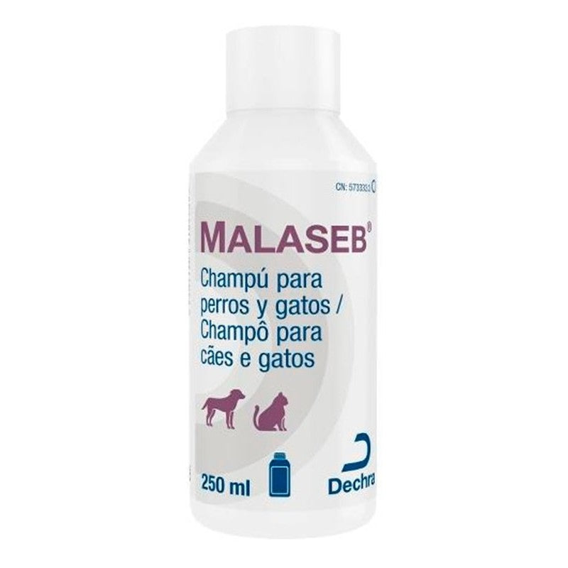 🐾 Malaseb® Champú – Higiene dermatológica avanzada para perros y gatos