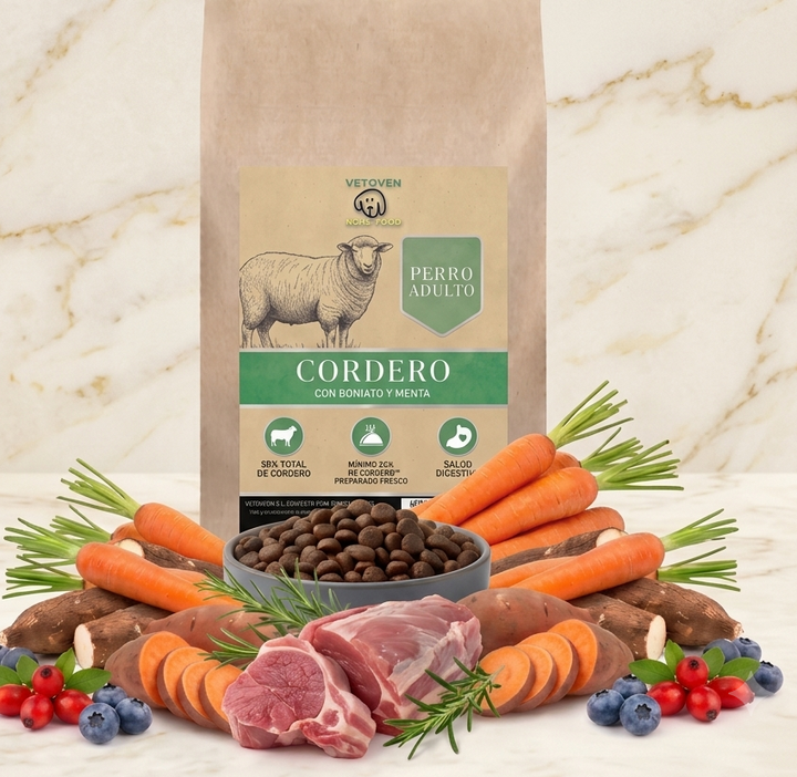 Cordero y Menta | Pienso Natural Sin Cereales