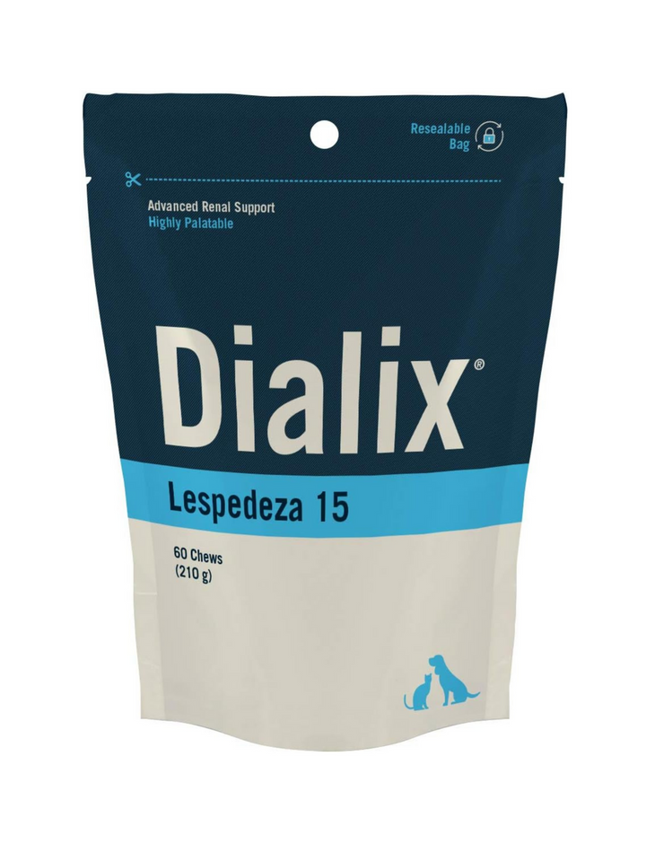💧 Dialix® Lespedeza – Apoyo renal natural para perros y gatos