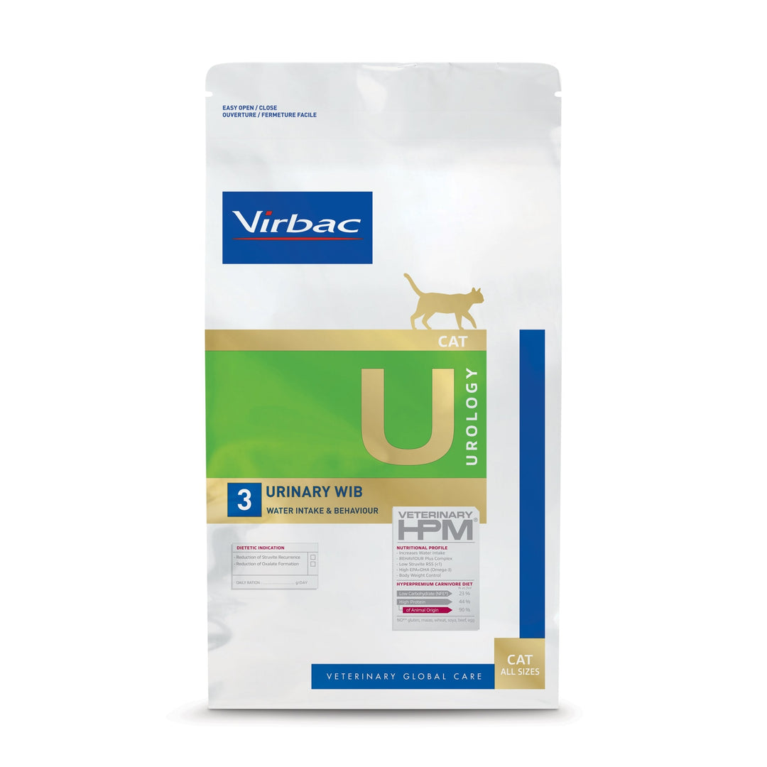 Virbac HPM U3 Cat 3 kg – Mantenimiento Urinario para Gatos