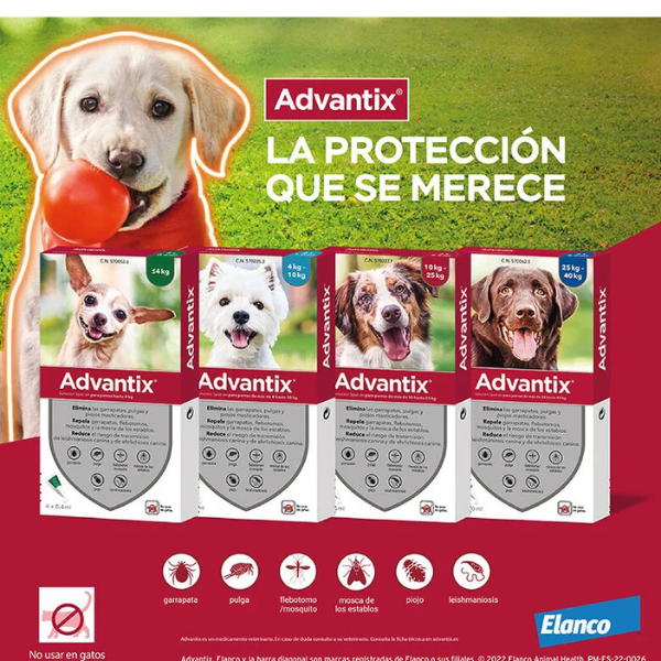 Pipetas Advantix: Protección Completa contra Parásitos para Perros
