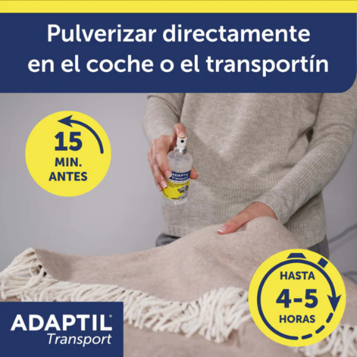 Adaptil Transport Spray: Calma y Control durante los Viaje