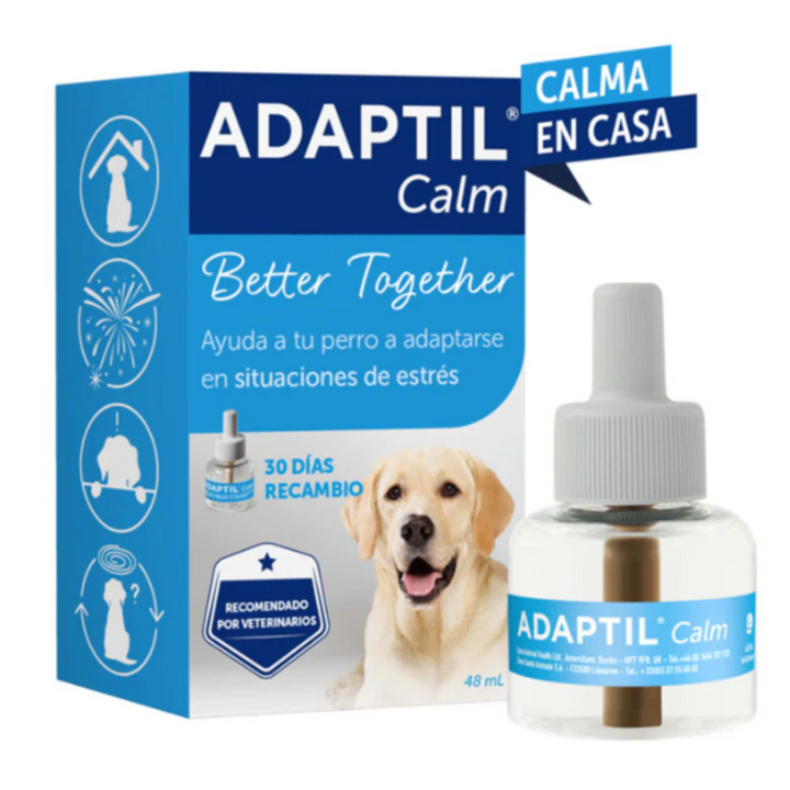 Difusor + Recambio Adaptil: Solución para la Ansiedad y el Estrés en Perros