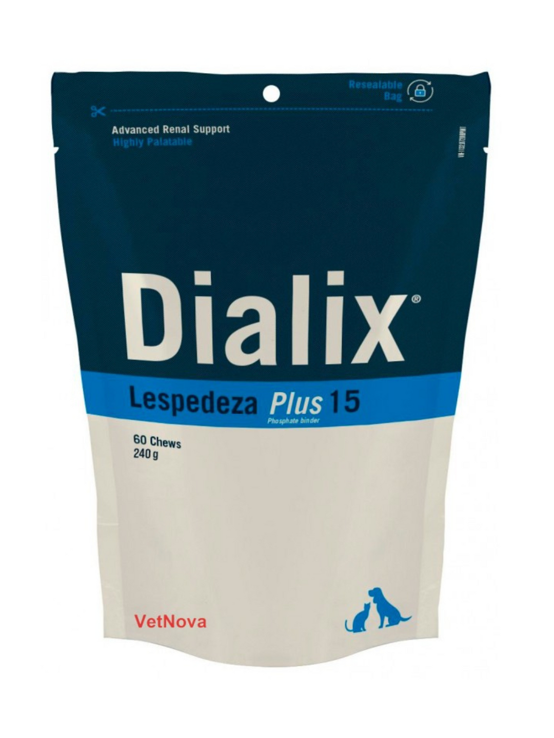 💧 Dialix® Lespedeza Plus – Apoyo renal avanzado para perros y gatos