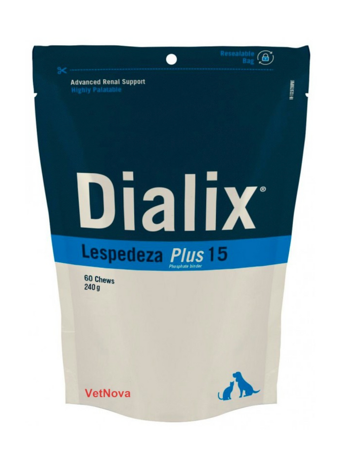 💧 Dialix® Lespedeza Plus – Apoyo renal avanzado para perros y gatos