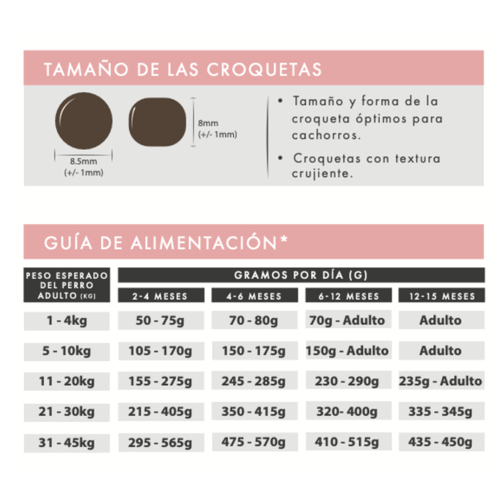 Salmón con Pescado Blanco para Cachorros | Desarrollo Saludable