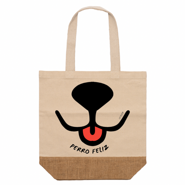 Bolso Ecológica "Perro Feliz" de Vetoven – Para los Amantes de los Perros