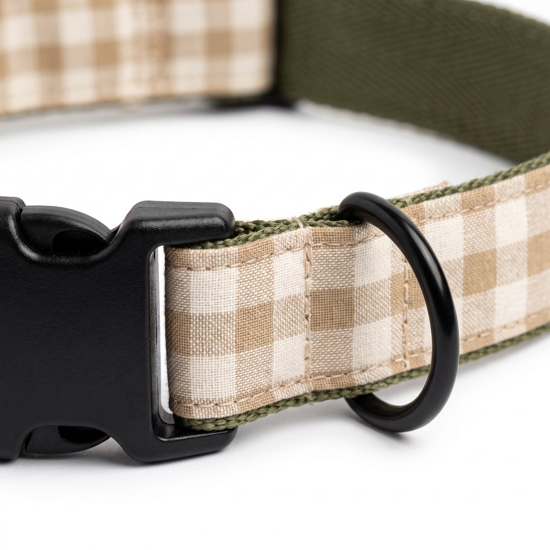 Collar Regulable Vichy Helecho para Perro | Vetoven