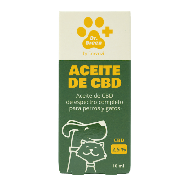 🦴 Aceite de CBD  de Dr. Green - 10 ml Espectro Completo