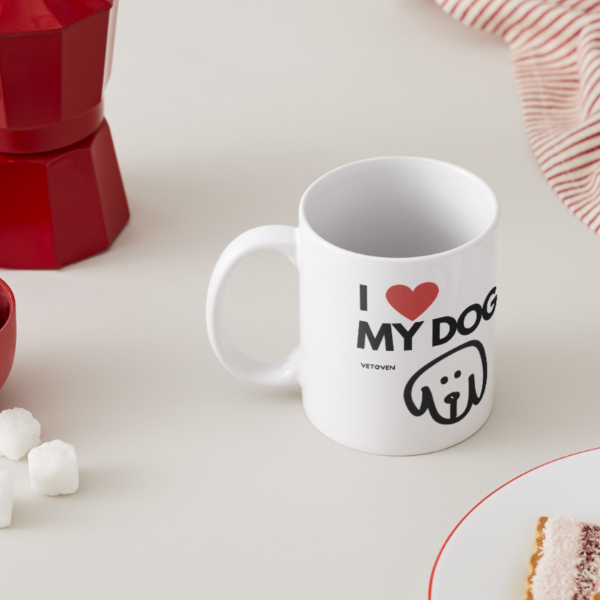 Taza de Cerámica "I Love My Dog/Cat" Vetoven