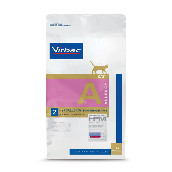 Virbac HPM A2 Cat 3 kg – Pienso Hipoalergénico para Gatos