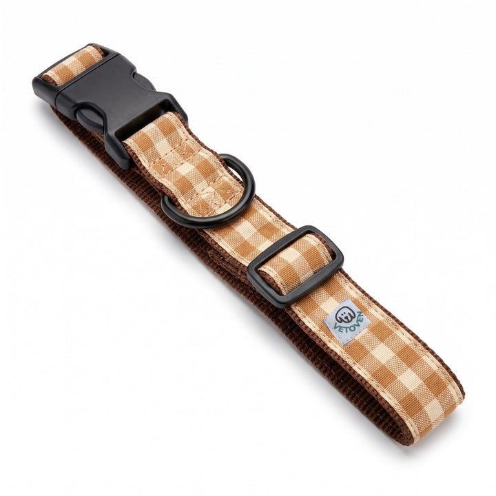 Collar Regulable Vichy Bellota para Perro | Vetoven