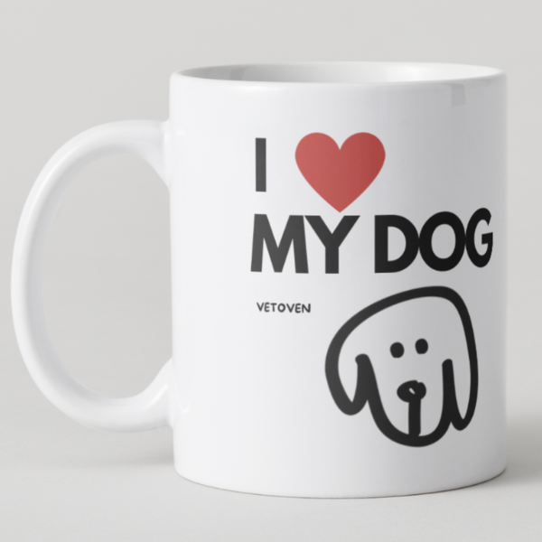 Taza de Cerámica "I Love My Dog/Cat" Vetoven
