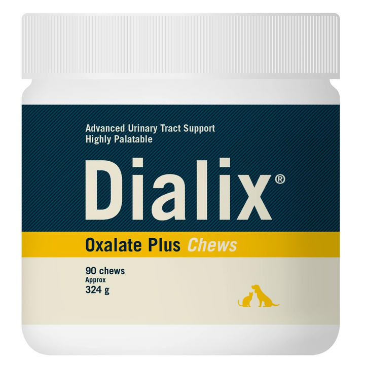 Dialix Oxalate Plus VetNova 30 Chews – Apoyo para Cristales de Oxalato en Perros y Gatos