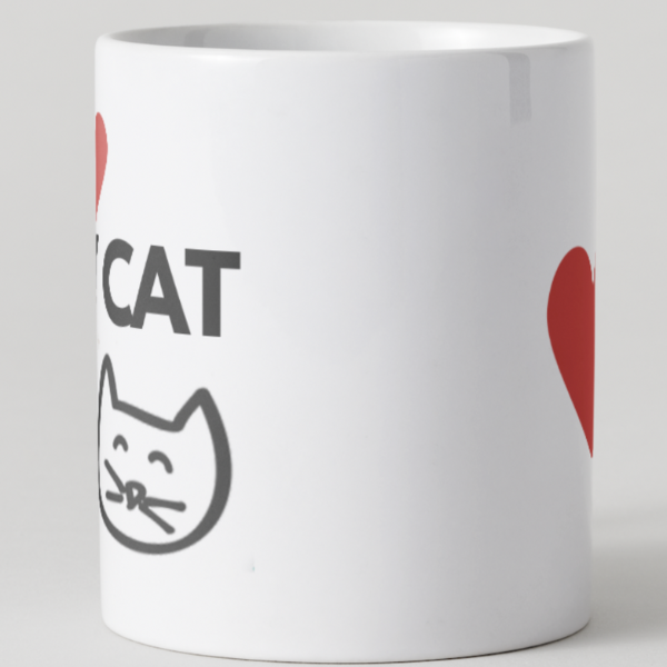 Taza de Cerámica "I Love My Dog/Cat" Vetoven