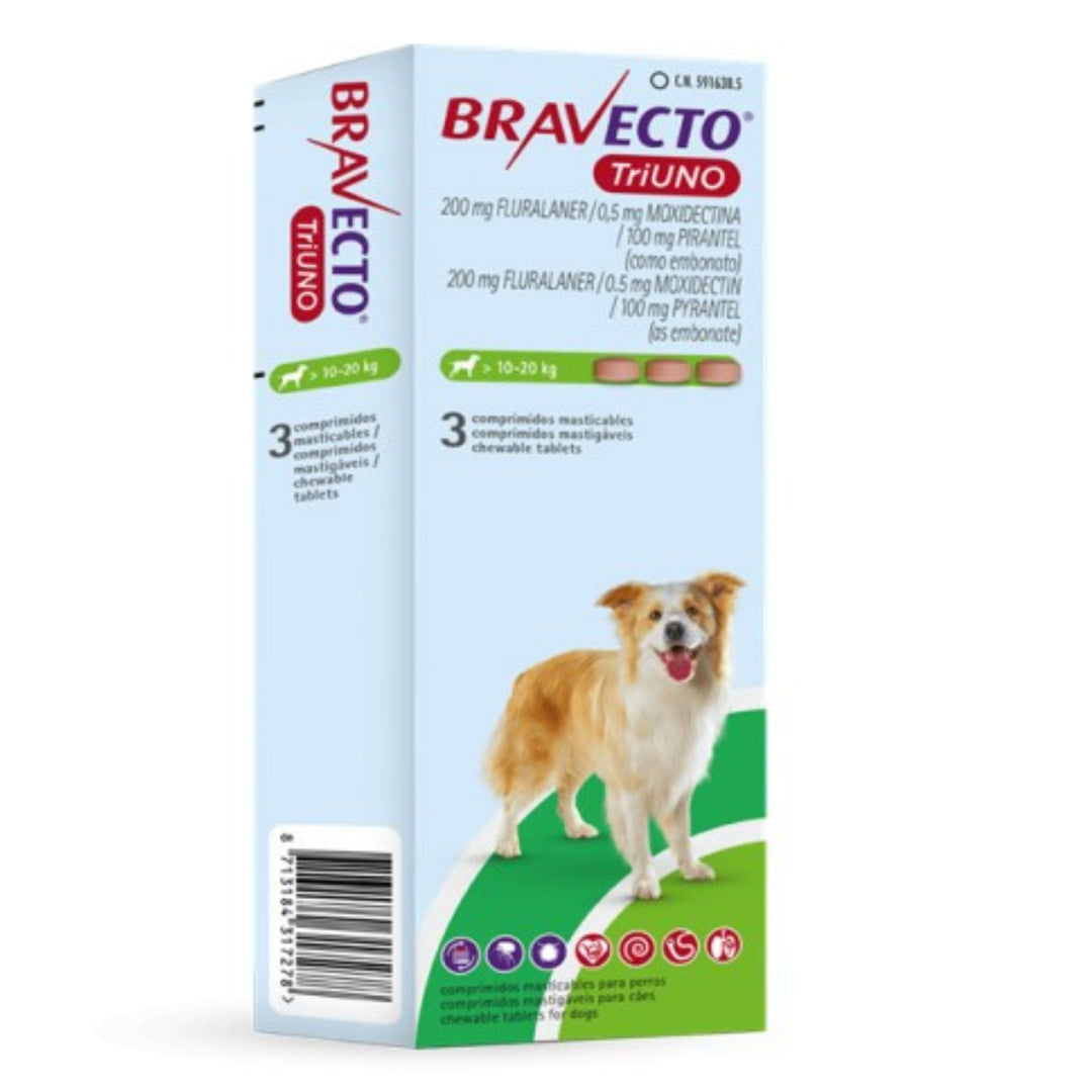 Bravecto Triuno: protección interna y externa en un solo antiparasitario