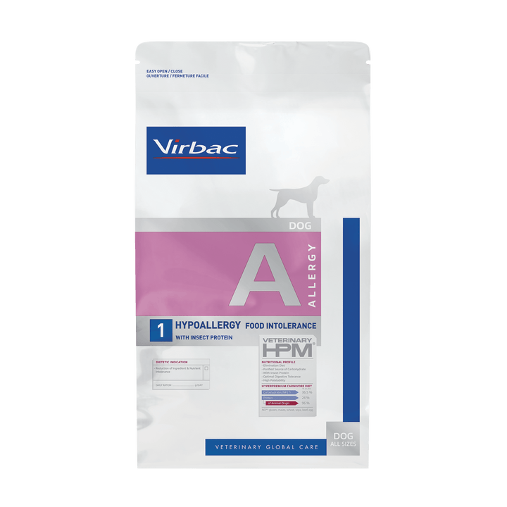 Virbac HPM A1 Dog | Pienso para perros con intolerancias y alergias alimentarias