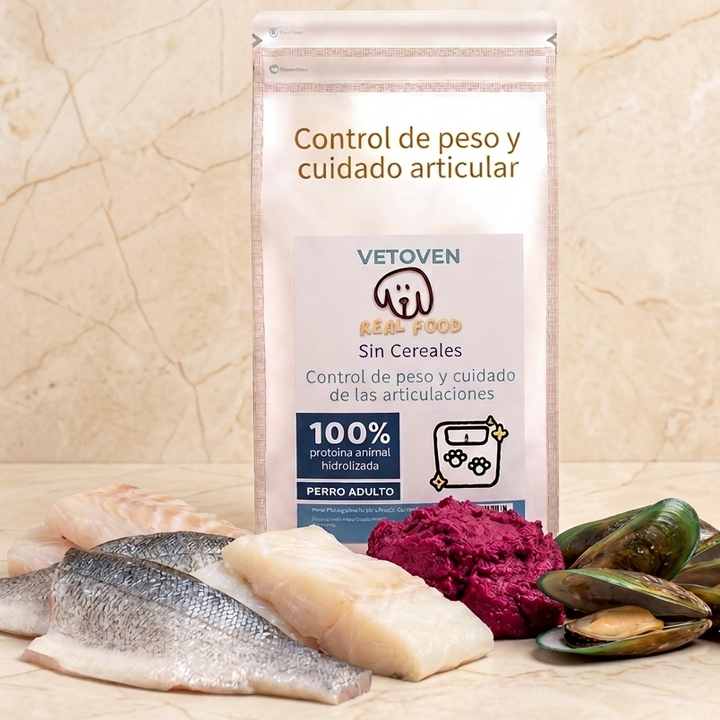 Control de Peso y Articulaciones | Pienso Natural Hidrolizado