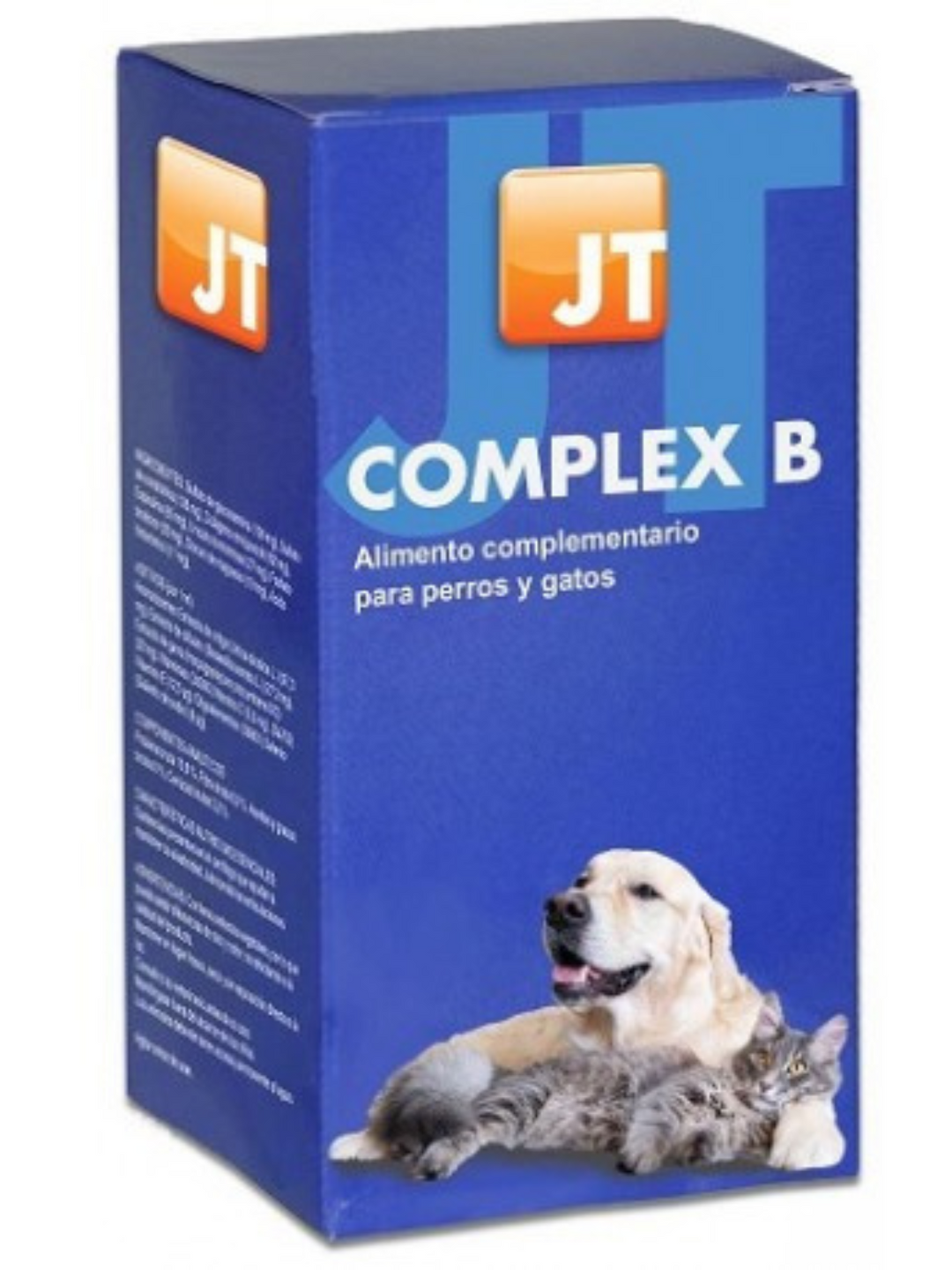 Complex B JT Pharma 60 Comprimidos – Complejo Vitamínico B para Perros y Gatos