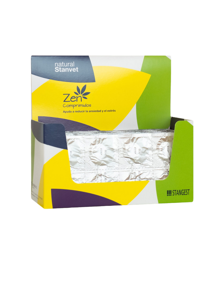 🐾 ZEN COMPRIMIDOS – Apoyo Natural para la Calma y el Bienestar de Perros y Gatos 30 comprimidos