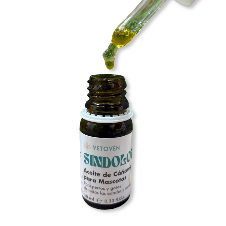 Aceite de Cáñamo Premium Vetoven 🌿  – SIN DOLOR para Perros y Gatos