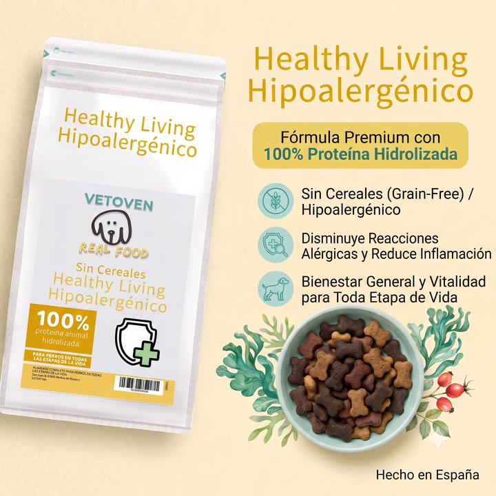 Healthy Living Hipoalergénico | Salmón para Todas las Etapas