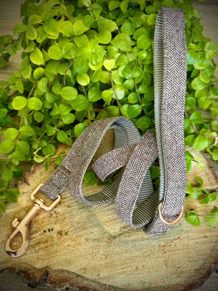 🟤 Correa para perro “Tierra Cálida” – Elegancia Natural en Paseo