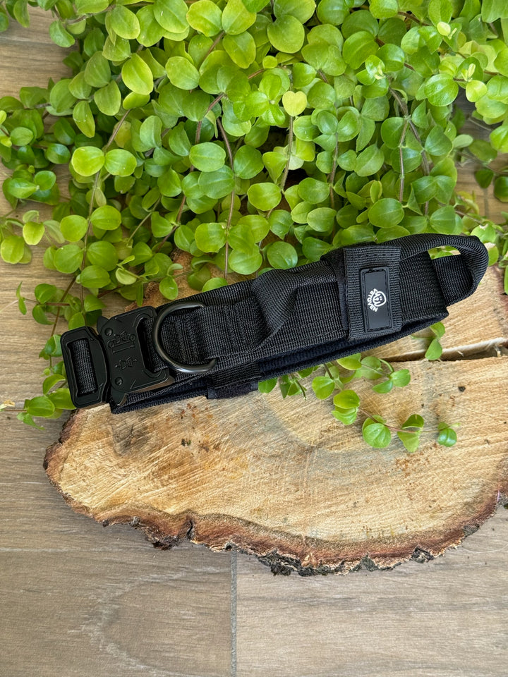Collar para Perro “Negro Sombra” – Dominio, Estilo y Seguridad
