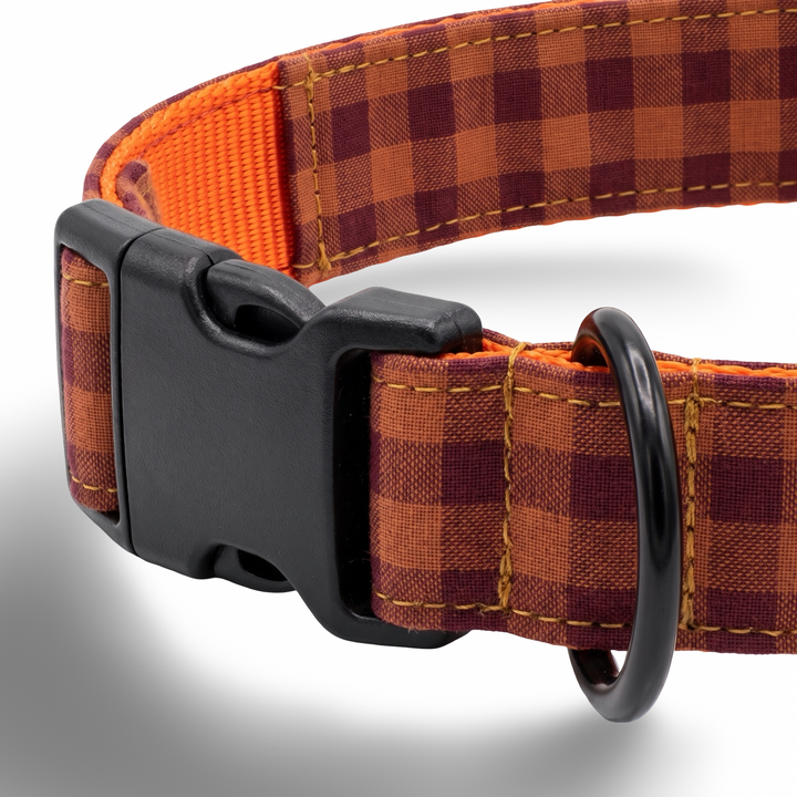 Collar Regulable Vichy Teja para Perro | Vetoven