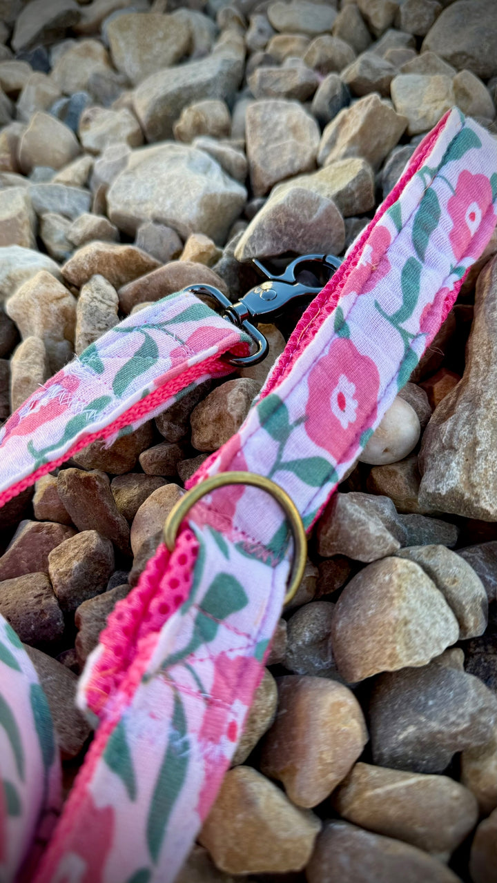 Correa para Perro “Campo de Rosas” – Colección Jardines en Flor