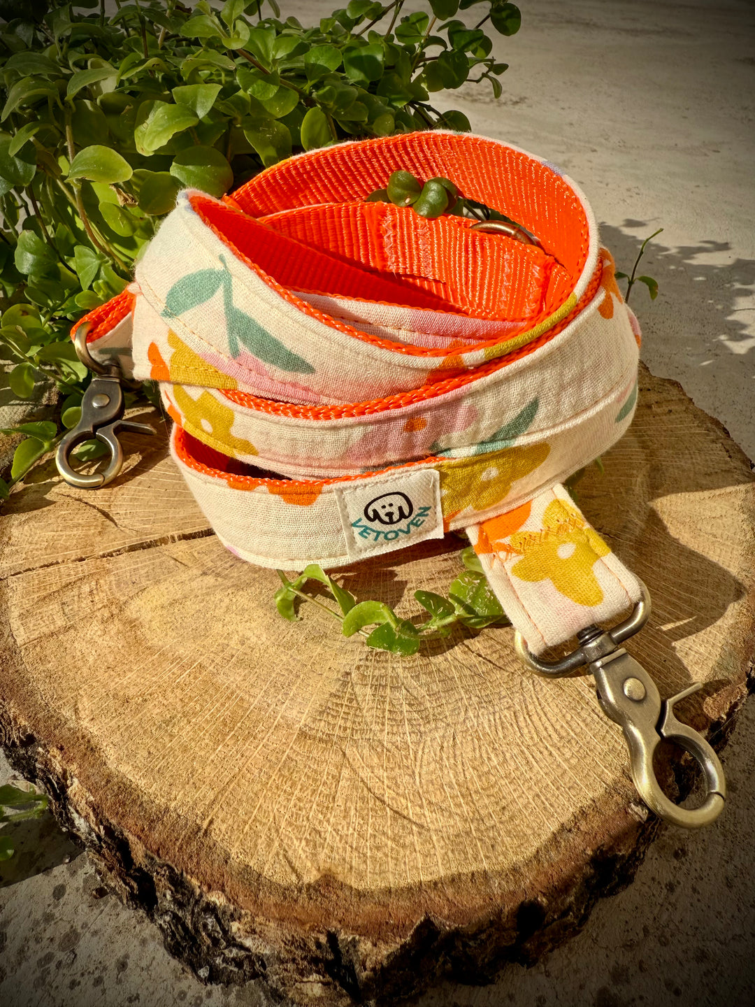 Correa Multiposición “Azucena Naranja” – Colección Jardines de Verano