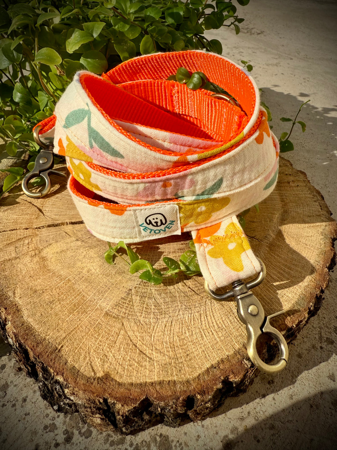 Correa Multiposición “Azucena Naranja” – Colección Jardines de Verano