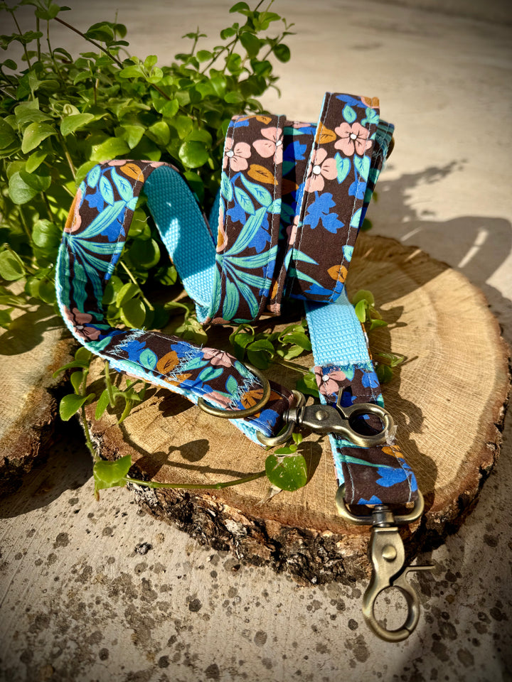Correa Multiposición “Hortensia Azul” – Colección Jardines de Verano