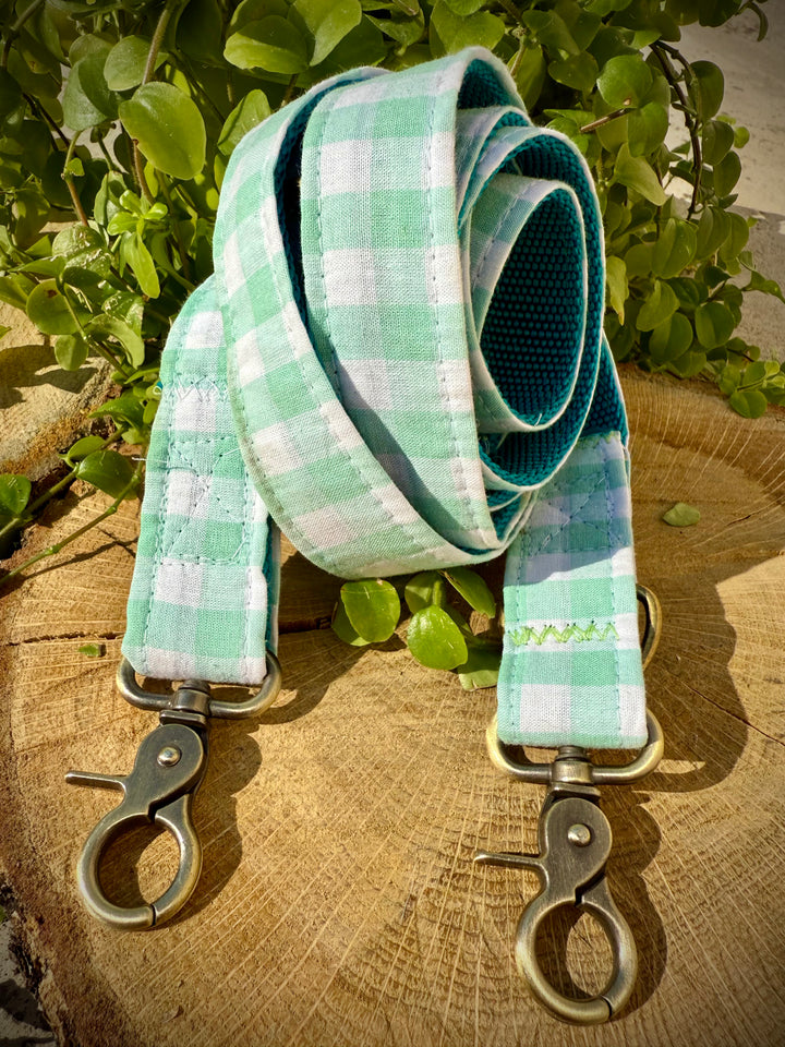Correa Multiposición “Vichy Mar” – Colección Vichy Estilo Fresco y Versátil