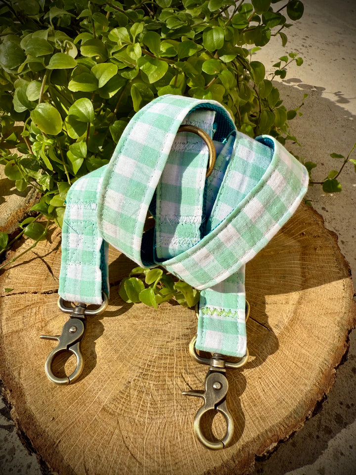 Correa Multiposición “Vichy Mar” – Colección Vichy Estilo Fresco y Versátil