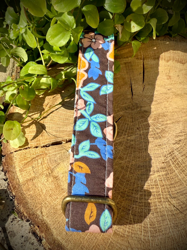 💙 Collar para Perro “Hortensia Azul” – Colección Jardines de Verano