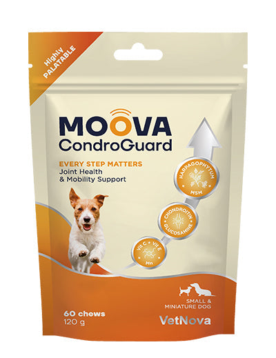 🦴 Moova CondroGuard Chews – Salud y movilidad articular para perros y gatos