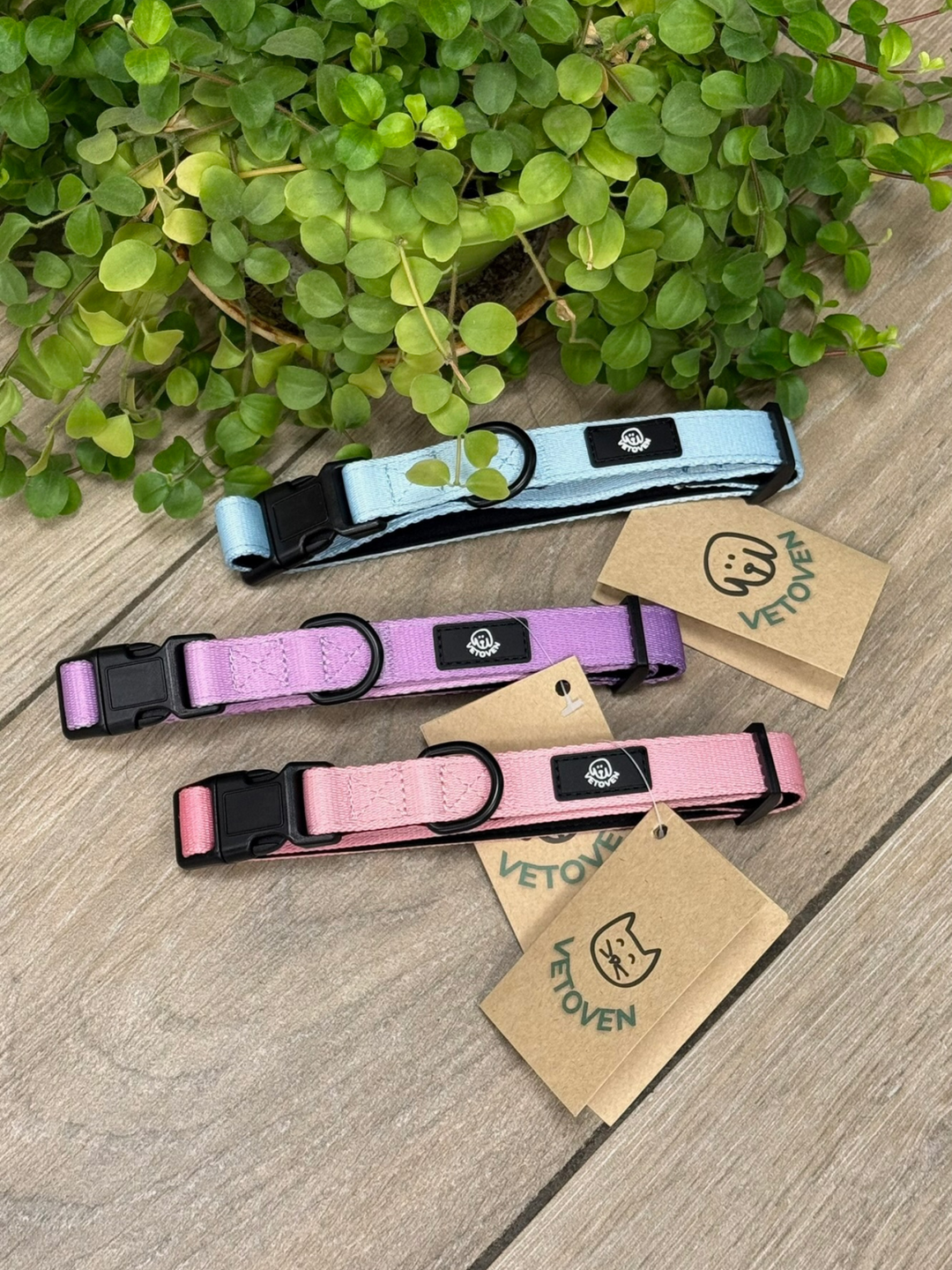 Collar Brezo de Otoño Vetoven – Suavidad, Seguridad y Estilo Natural