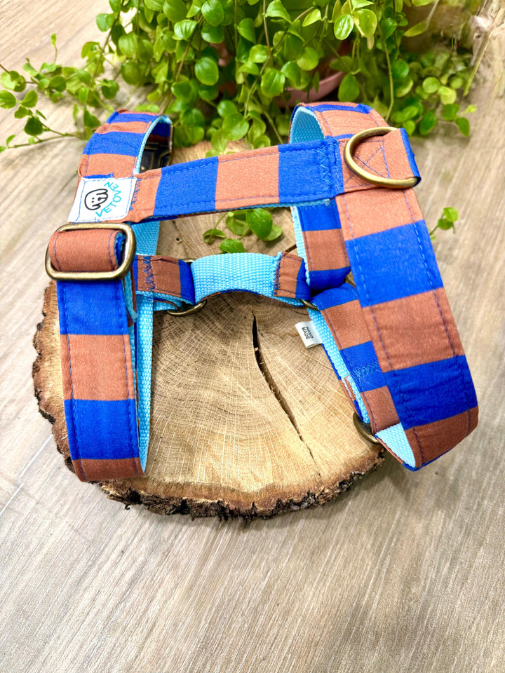 Arnés para perro Río Cobalto - Elegancia y resistencia
