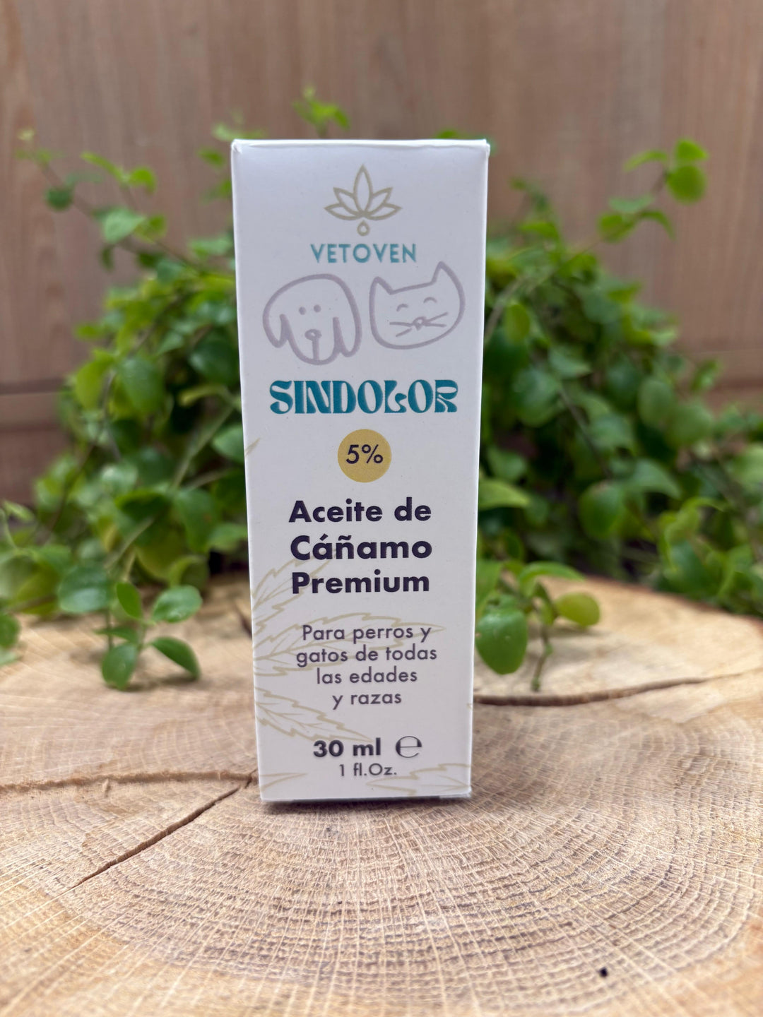 CBD - ACEITE DE CÁÑAMO PREMIUM - 30 ML - VETOVEN SINDOLOR