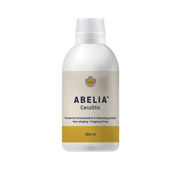 Abelia Ceruotic 118ml – Solución Ótica Cerumenolítica para Perros y Gatos, Limpieza Profunda y Cuidado del Oído Externo